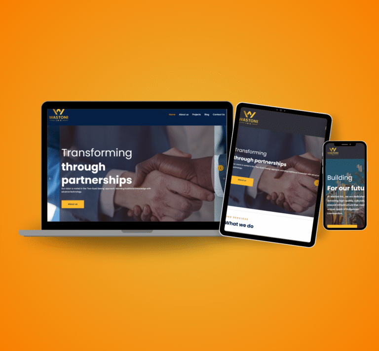 Wastoni Website Design